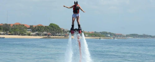 An exciting experience with Flyboard
